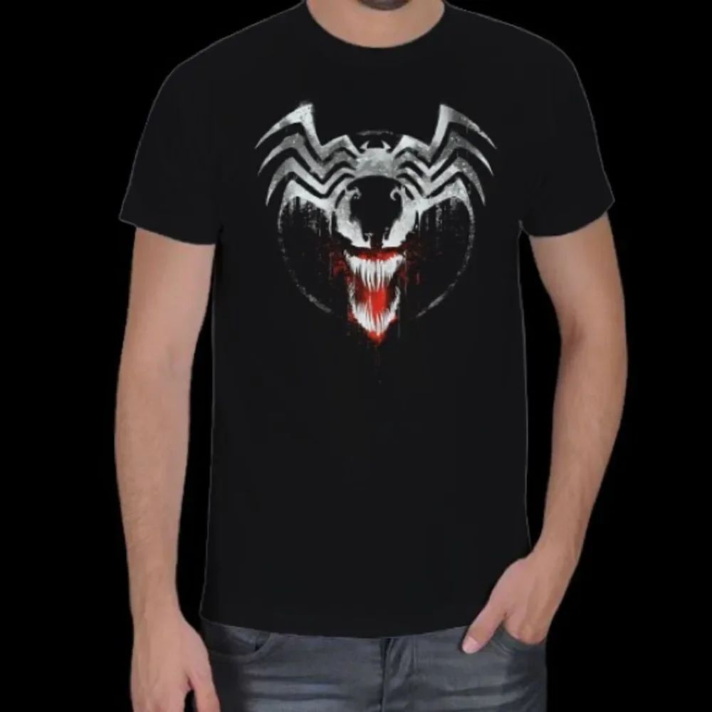 GILDAN VENOM SPIDER MEN VTG Heavy Cotton Men Power Size XL